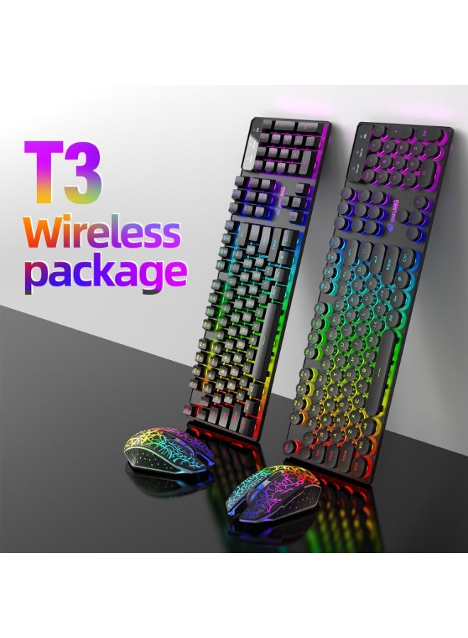 EBMINI New Mechanical Office Gaming Esports Mouse and Keyboard Set - Image 2