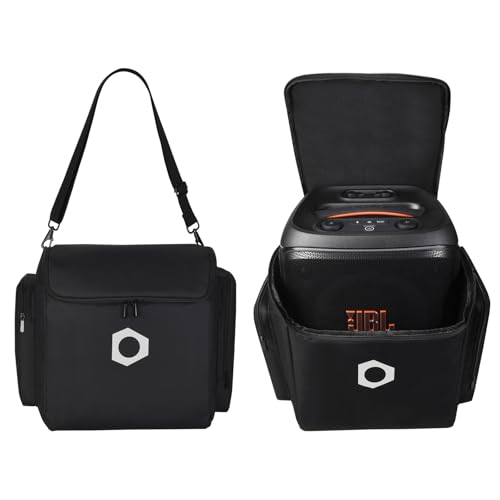 LaiMoney Travel Case for JBL PartyBox Encore EssentialEssential 2 Bluetooth SpeakerMultifunctional Storage Bag Portable Party Speaker Case with Microphone Storage Bag - Image 1