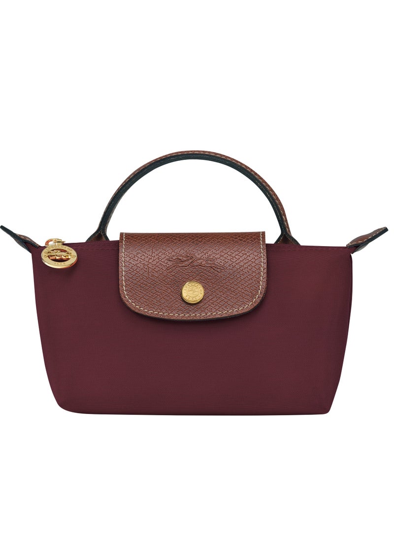 Longchamp Longchamp Women's Mini handbag,Crossbody Bags,Shoulder Bag Shoulder strap with buckle,Claret Classic Style  - Image 3