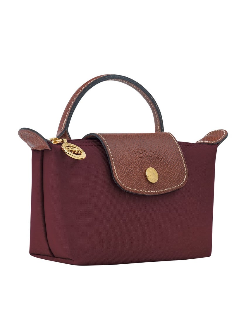 Longchamp Longchamp Women's Mini handbag,Crossbody Bags,Shoulder Bag Shoulder strap with buckle,Claret Classic Style  - Image 5