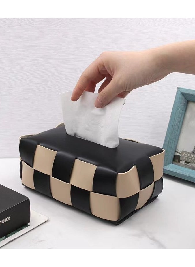 EBMINI New Household Leather Tissue Box  - Image 2