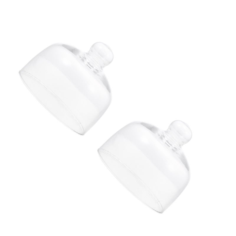 2pcs Cake Glass Cover Dessert Cover Cake -keeping Cover Food Cover - Image 1