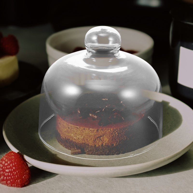 2pcs Cake Glass Cover Dessert Cover Cake -keeping Cover Food Cover - Image 5