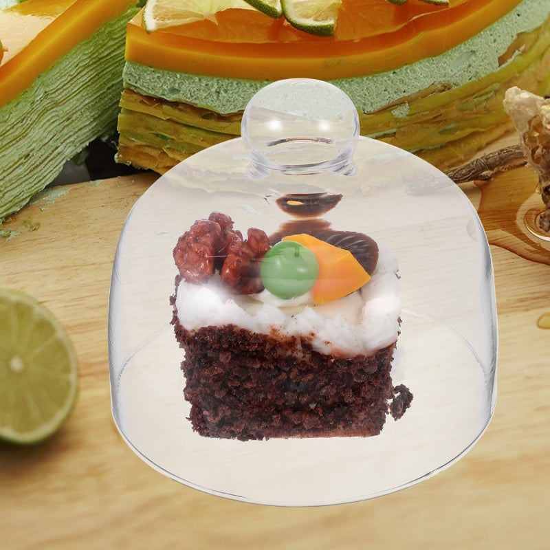 2pcs Cake Glass Cover Dessert Cover Cake -keeping Cover Food Cover - Image 4