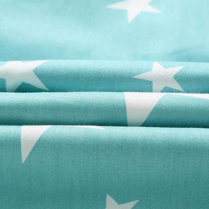 Futaba شريحة سرير/مهد قطنية مقاومة للماء للأطفال حديثي الولادة من فوتابا - 60X75 سم - نجمة خضراء - Image 3