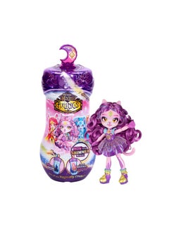 Magic Mixies Pixlings Shimmerverse Series, Create & Mix Magic Potion To Magically Reveal Catlyn The Cat, Watch As This Beautiful 6.5" Shimmerverse Pixling Fashion Doll Appears Inside The Potion Bottle  - Image 1