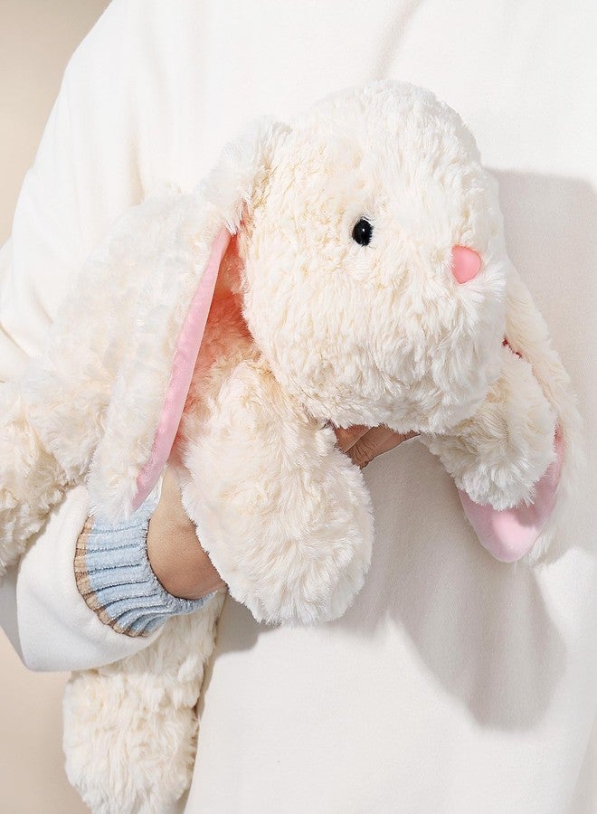IFX24 Soft Weighted Bunny Stuffed Animal 20.5" 2Lbs, Sturdy and Fluffy Beige Rabbit Plush Toy for Kids Cuddle, Cute Plushy Hugging Pillow Toy for Kids (20.5"x7.9"x5.9") - Image 2