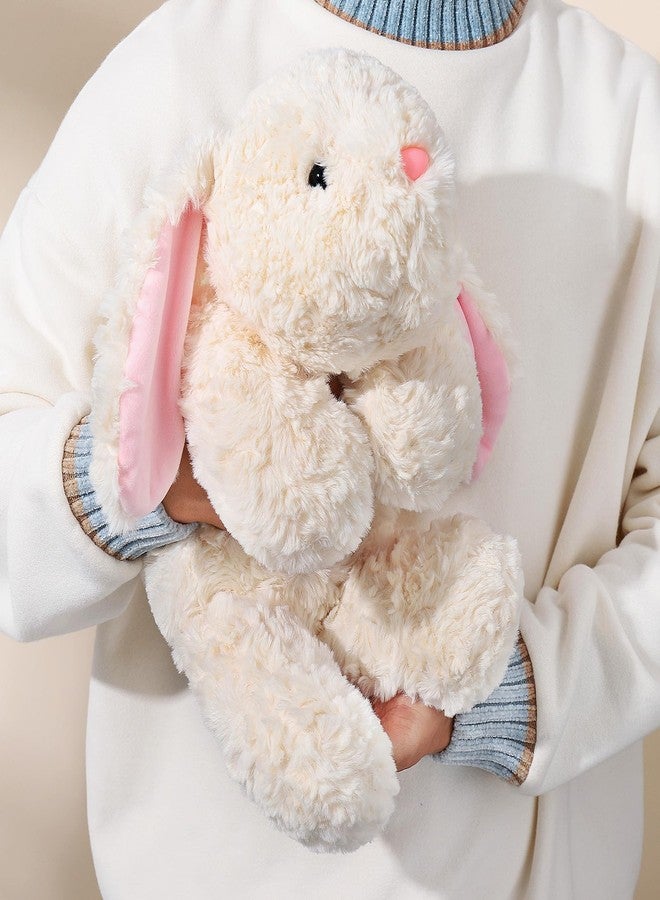 IFX24 Soft Weighted Bunny Stuffed Animal 20.5" 2Lbs, Sturdy and Fluffy Beige Rabbit Plush Toy for Kids Cuddle, Cute Plushy Hugging Pillow Toy for Kids (20.5"x7.9"x5.9") - Image 3