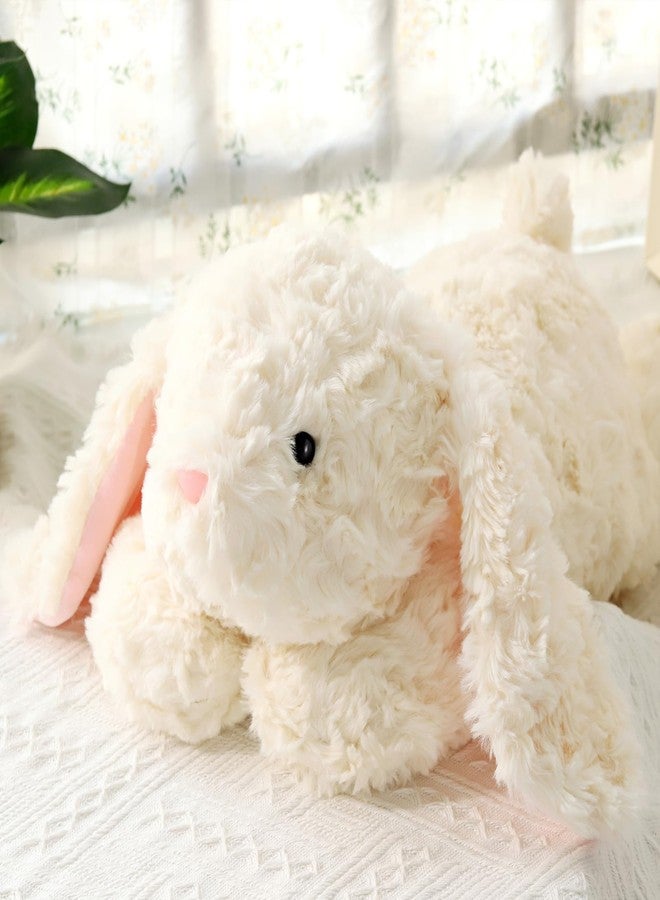 IFX24 Soft Weighted Bunny Stuffed Animal 20.5" 2Lbs, Sturdy and Fluffy Beige Rabbit Plush Toy for Kids Cuddle, Cute Plushy Hugging Pillow Toy for Kids (20.5"x7.9"x5.9") - Image 1