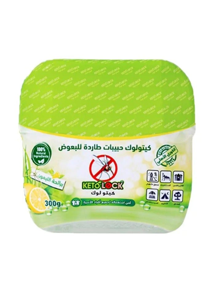 حبيبات طاردة للبعوض برائحة الليمون - 300 جم