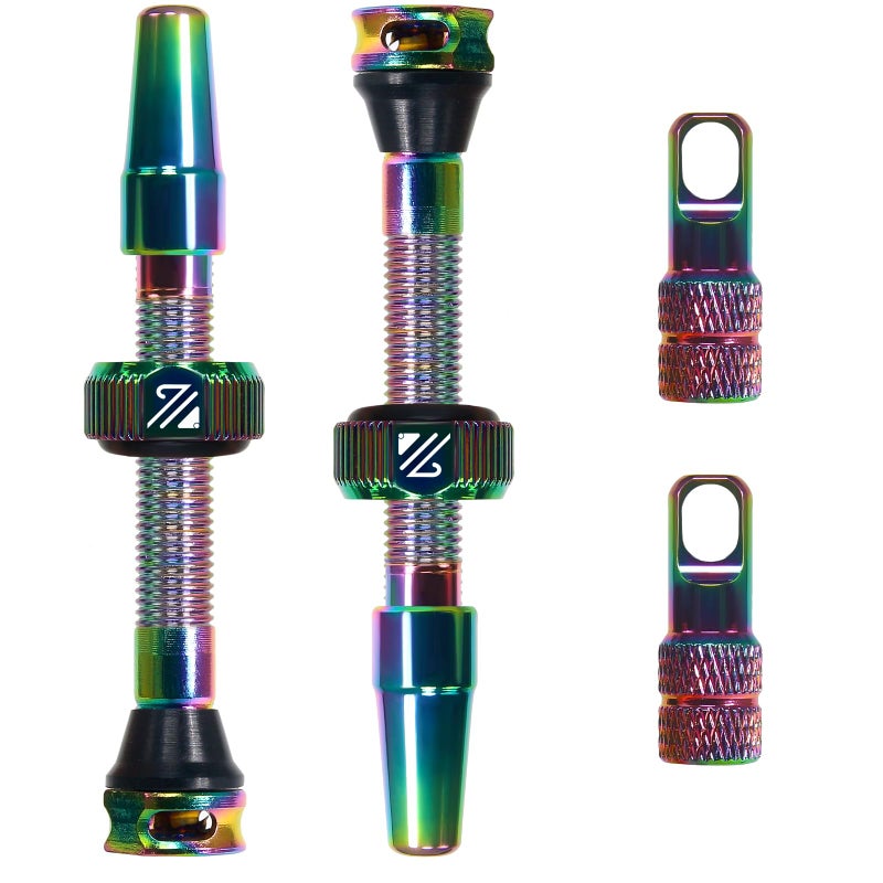 BUCKLOS Tubeless Presta Valve Stem 40/44/55/60/65/80/100 mm, Valve Stem Kit with Valve Core Removal Tool for Road Bike/Mountain Bike/MTB, Fit Most Bicycle Rims, Super Light Durable Aluminum Stem - Image 1