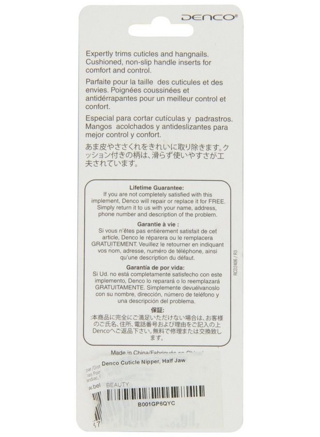 Denco Cuticle Nipper Half Jaw - Image 3