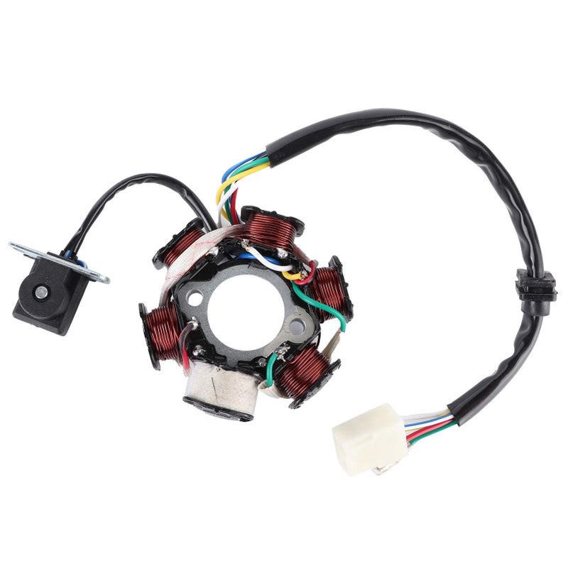 Copper Motorcycle Stator Coil 6 Pole for 110cc 125cc Dirt Bike ATV Buggy Engine Magneto Easy to Install - Image 2