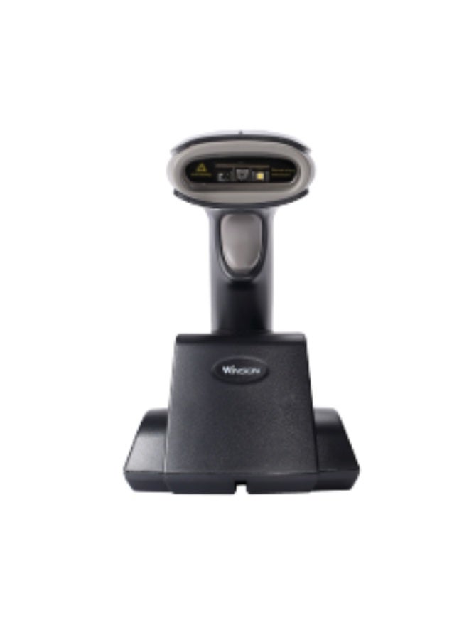 وينسون قارئ باركود WiFi يدعم 2D+1D مع قاعدة شحن موديل Winson WNI-6213B/V - Image 2