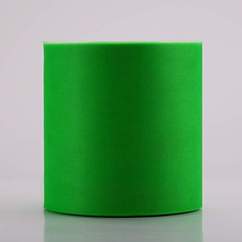 ICOSHOW Tulle Fabric Roll, 6” by 200 Yards (600FT) Tulle Organza Fabric Spool for DIY Tutu Skirt Baby Shower Decor Wedding Backdrop Crafts Birthday Party Supplies (Green) - Image 3
