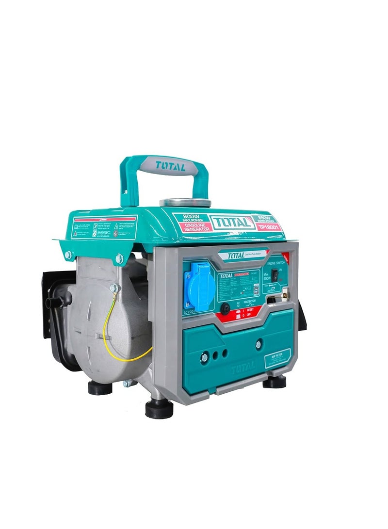 TOTAL 800 watt portable gasoline generator for camping - Image 2