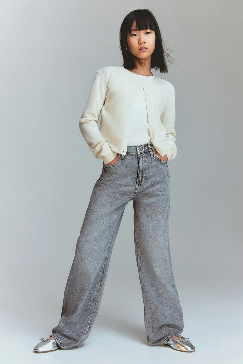 H&M Wide Leg Jeans