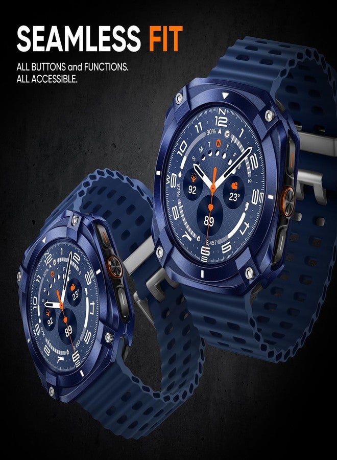 Suitisbest Metal Case for Samsung Galaxy Watch Ultra (2025/2024), Rugged Stainless Steel Protective Bezel with Back Cover, Bumper Cover for Samsung Galaxy Ultra Watch 47mm (Multiple Colors) - Image 5