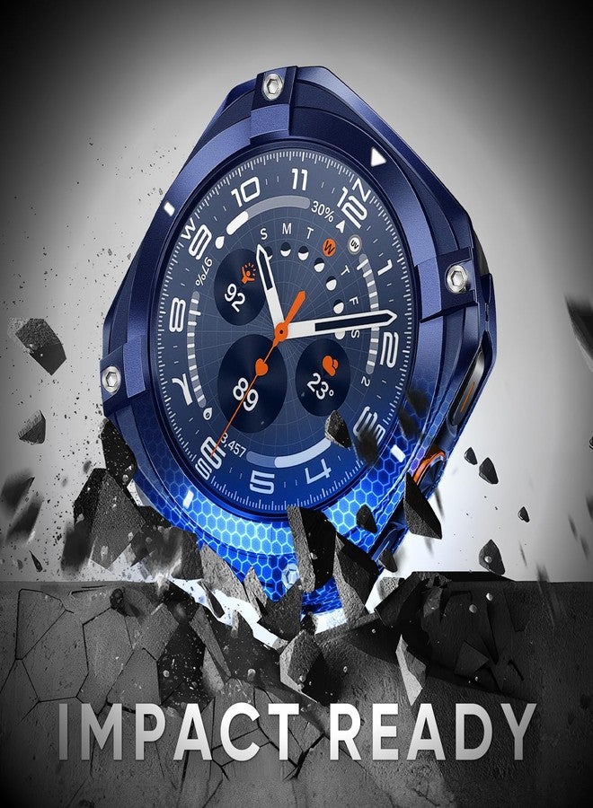 Suitisbest Metal Case for Samsung Galaxy Watch Ultra (2025/2024), Rugged Stainless Steel Protective Bezel with Back Cover, Bumper Cover for Samsung Galaxy Ultra Watch 47mm (Multiple Colors) - Image 3