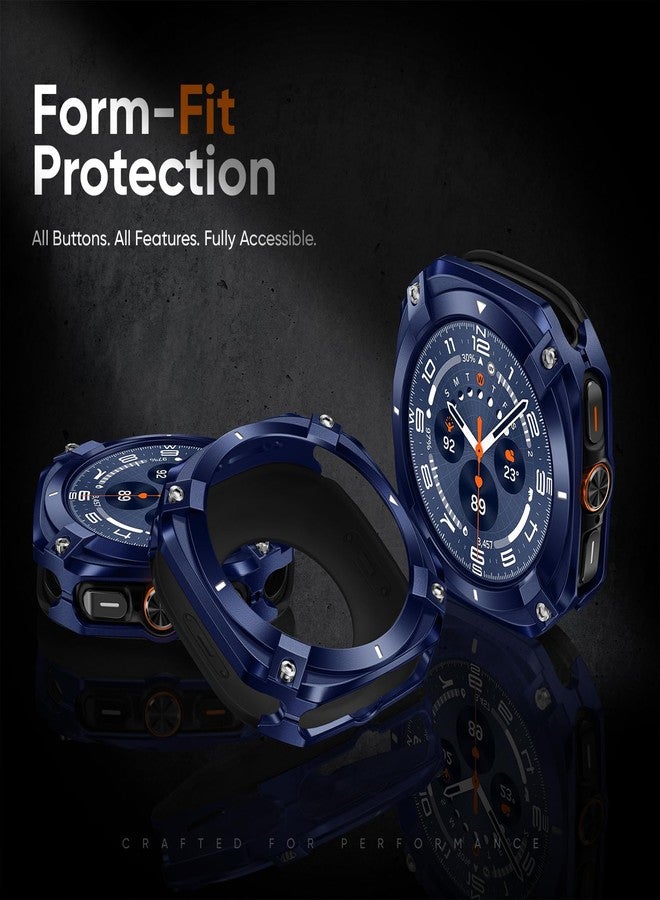 Suitisbest Metal Case for Samsung Galaxy Watch Ultra (2025/2024), Rugged Stainless Steel Protective Bezel with Back Cover, Bumper Cover for Samsung Galaxy Ultra Watch 47mm (Multiple Colors) - Image 4