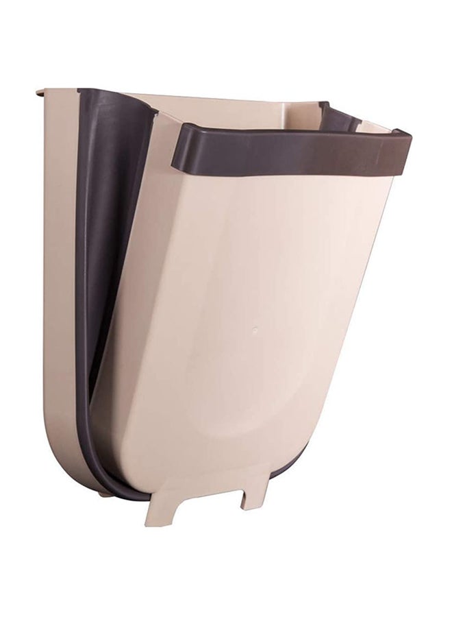 Hanging Trash Can Beige 10Liters - Image 1
