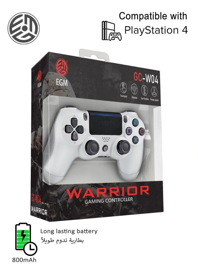 EGM Wireless Controller for PS4, Custom Wireless Controller for PS4, Custom Design V2 Gamepad Joystick for PS4 with Non-Slip Grip of Both Sides and 3.5mm Audio Jack - Image 3