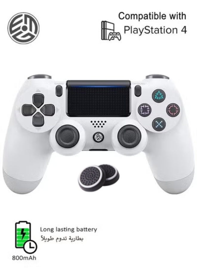 EGM Wireless Controller for PS4, Custom Wireless Controller for PS4, Custom Design V2 Gamepad Joystick for PS4 with Non-Slip Grip of Both Sides and 3.5mm Audio Jack - Image 1