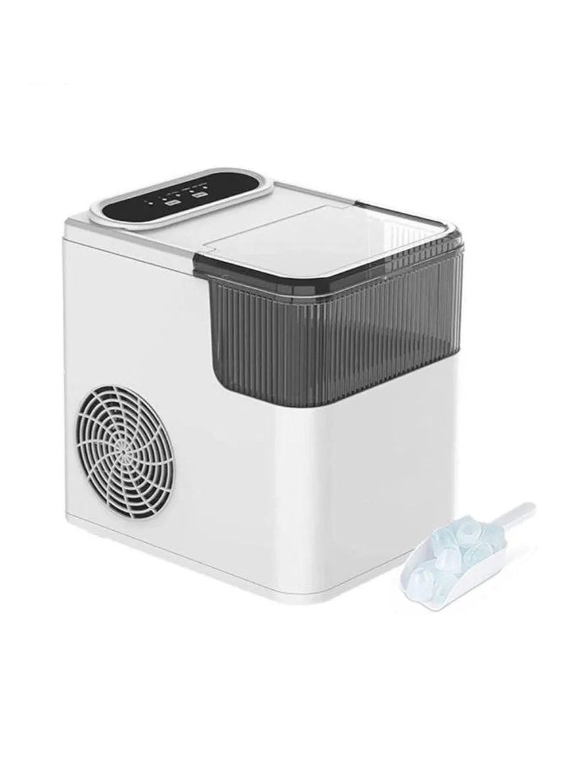 Generic Countertop ice maker machine 9 ice ready in 6 mins with self-cleaning function, portable ice maker with ice scoop & basket for home/party/camping/restaurent and many other way  - Image 1