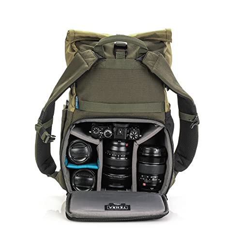Tenba 637-734 Fulton v2 14L Backpack – Tan/Olive - Image 5