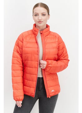 Trespass Women Plain Puffer  Jacket, Red  - Image 1