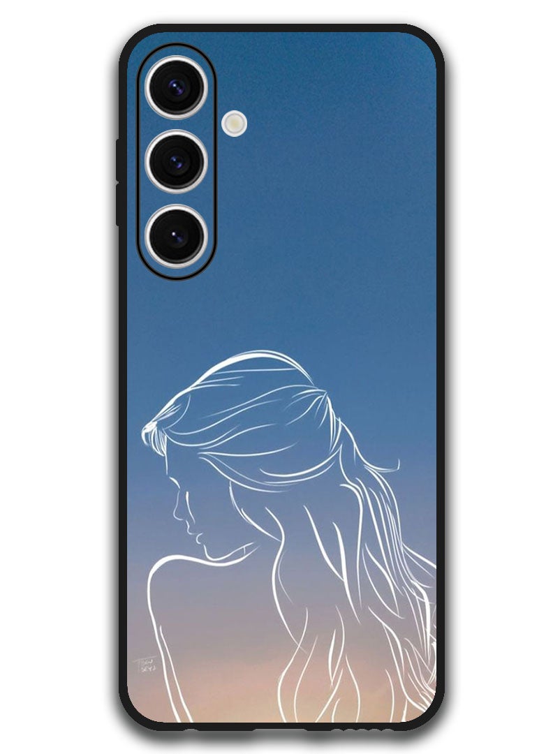 Theodor Protective Case Anti Scratch Shock Proof Bumper Cover For Samsung Galaxy S24 FE Girl Back - Image 1