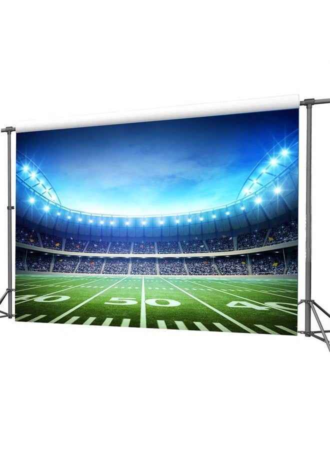 Super Bowl Sport Theme Party Decorations Football Backdrop Background for Tailgate Sports Birthday Party Cake Table Photo Booth Decoration (7x5ft)