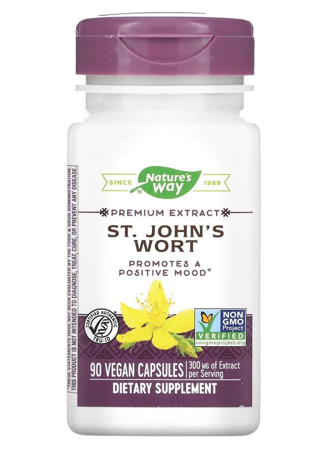 St. John's Wort 300 mg 90 Vegan Capsules