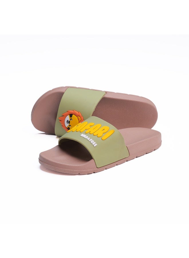 Onda Safari Comfortable, Light Weight & Stylish Slide Slipper for Little Kid - Image 2