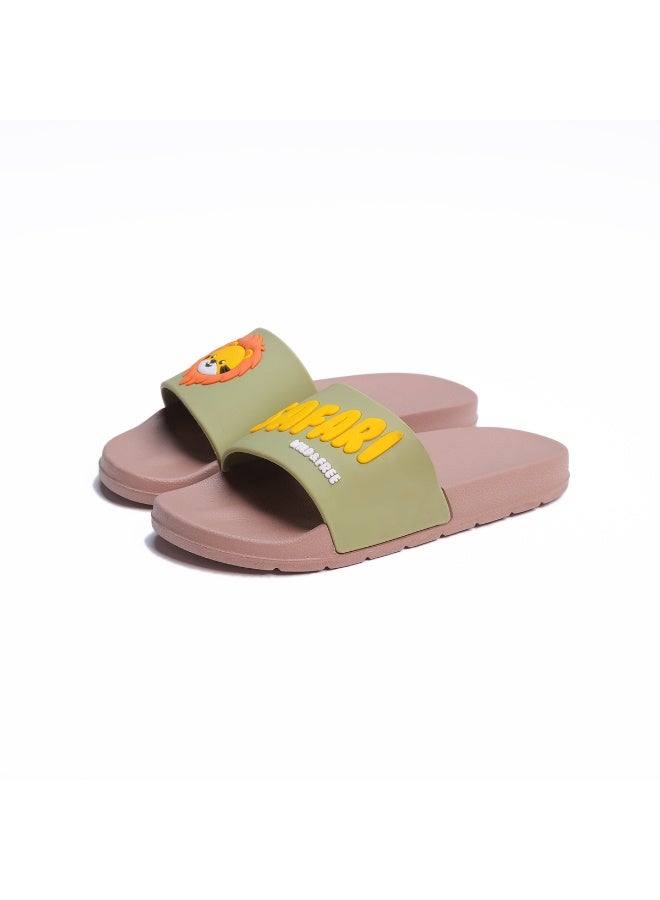 Onda Safari Comfortable, Light Weight & Stylish Slide Slipper for Little Kid - Image 1