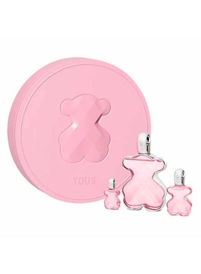 Tous Loveme For Women Set Edp 90ml + Edp 4.5ml + Edp 15ml - Image 2