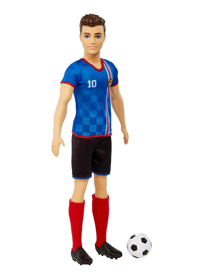 باربي Ken Soccer Doll