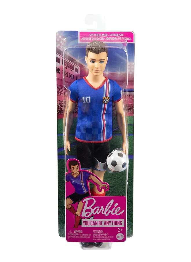 باربي Ken Soccer Doll