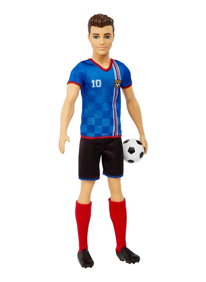 باربي Ken Soccer Doll