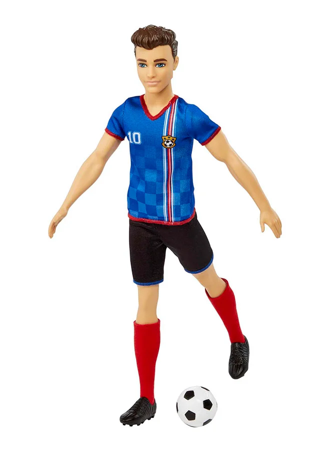 باربي Ken Soccer Doll