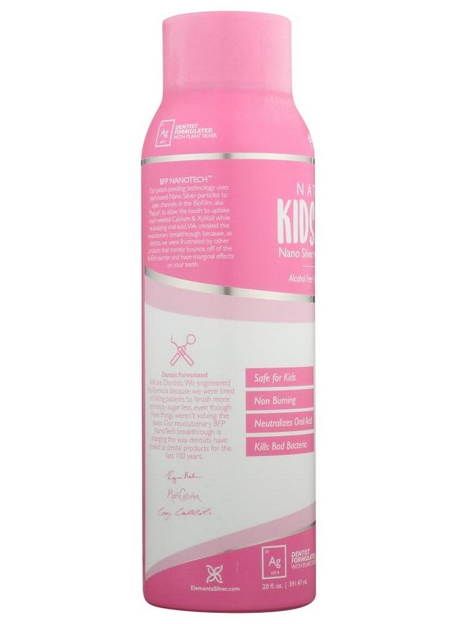 Boyanenes Elementa Essentials Kids Bubble Gum | Mouth Rinse Oral Care 20 oz | Dentist Recommended | Neutralizes Oral Acid | Fresh & Healthy Natural Mouthwash for Kids - Image 2