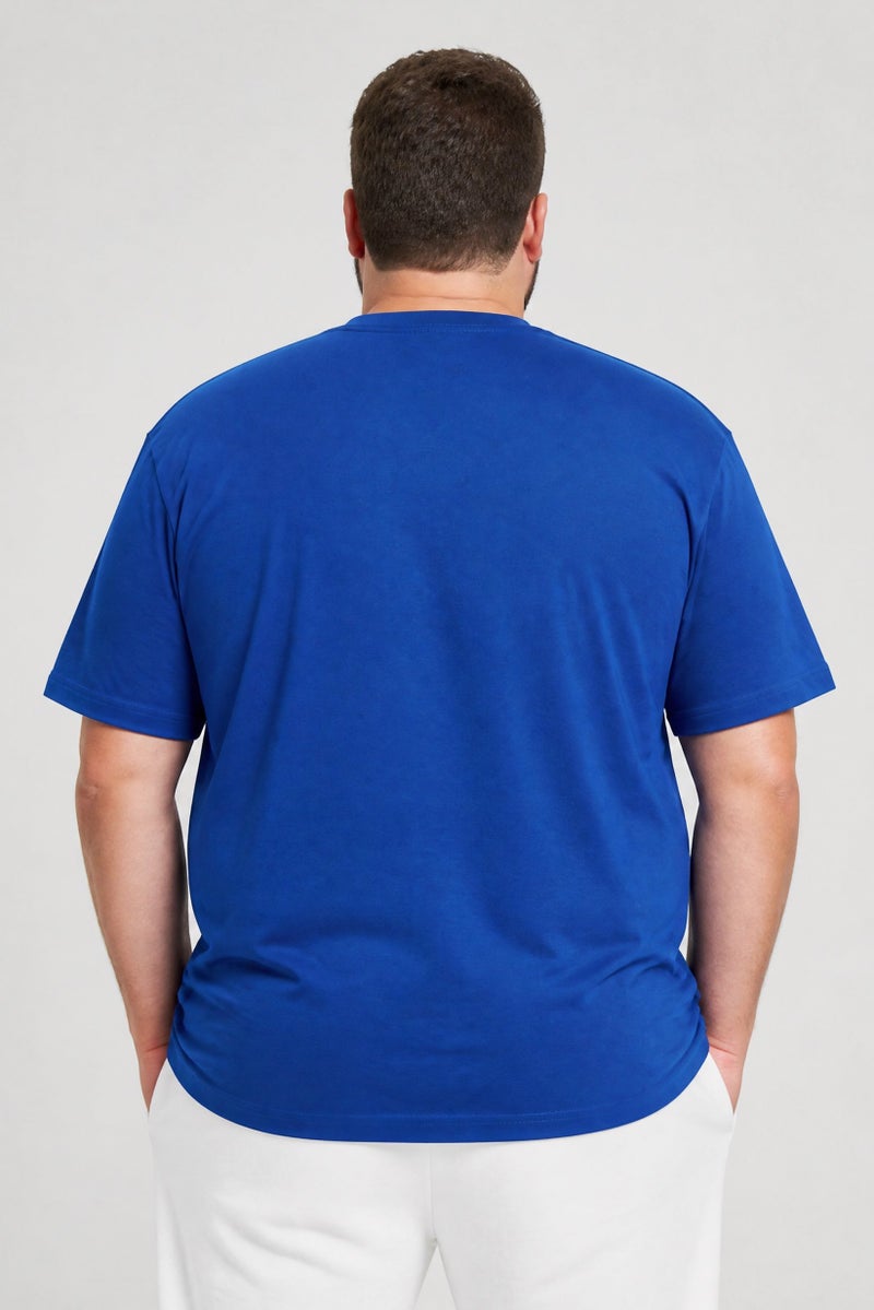 Fanatics Men Sportswear Fit Short Sleeves Baseball T-Shirt, Blue - Image 2