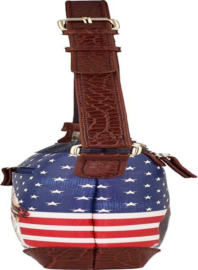 B BRENTANO Vegan Cute Animal Graphic Crossbody Bag Purse with Rhinestones and RFID Protection (Abbie & Buddy RF) - Image 5