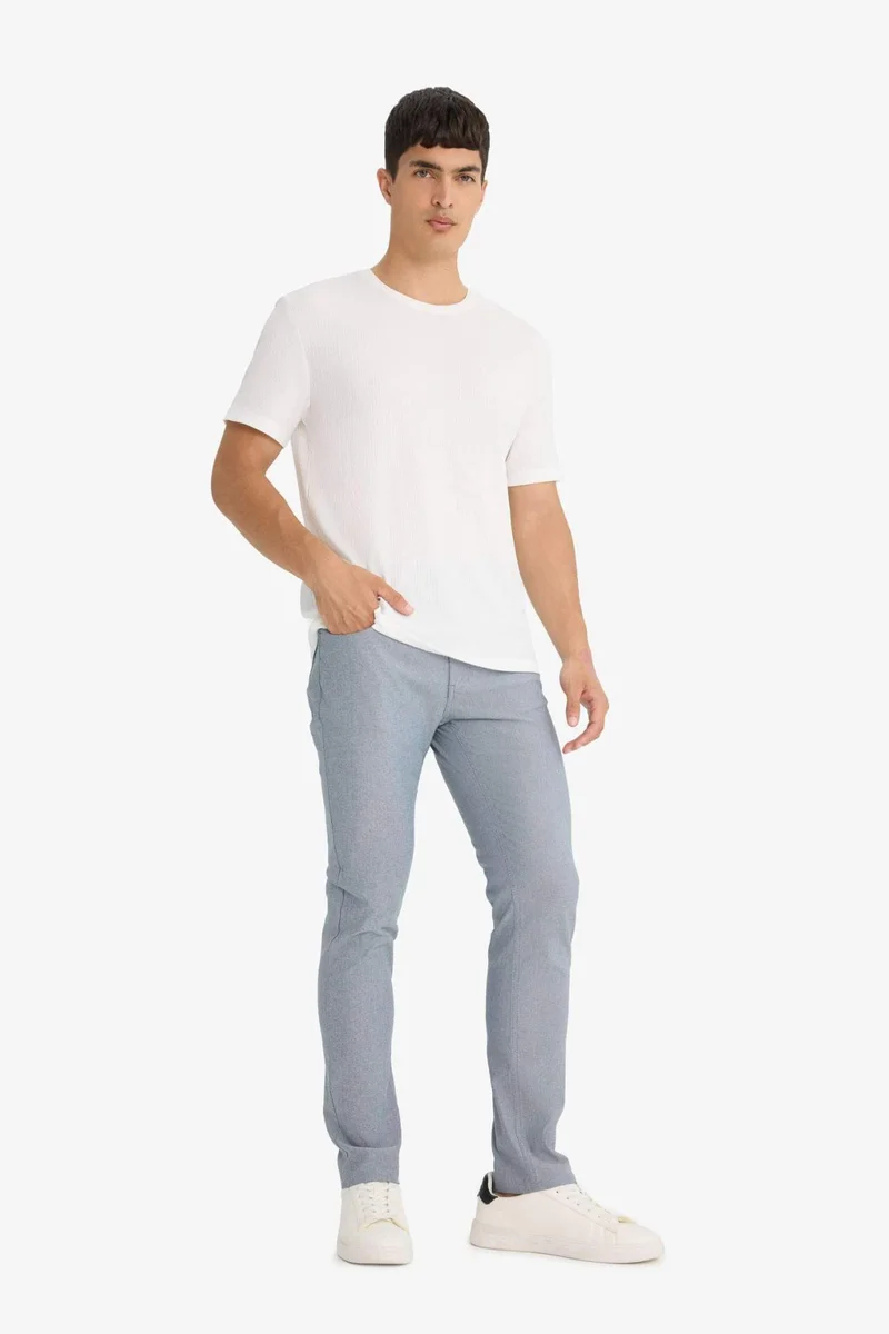 DeFacto Slim Fit Super Skinny Hem Trousers
