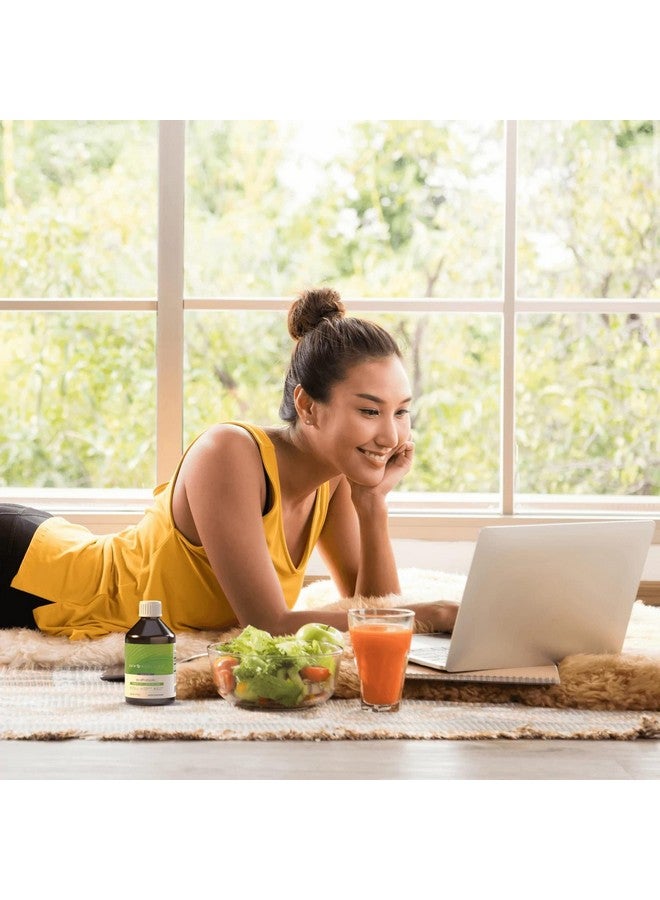 EcoNugenics EcoProbiotic Probiotic and Prebiotic with 19 Digestive Herbs - Microbiome and Gut Health - Live Fermented Liquid Vegan Supplement Formula for Optimal Digestion & Immunity (17 fl. oz) - Image 2