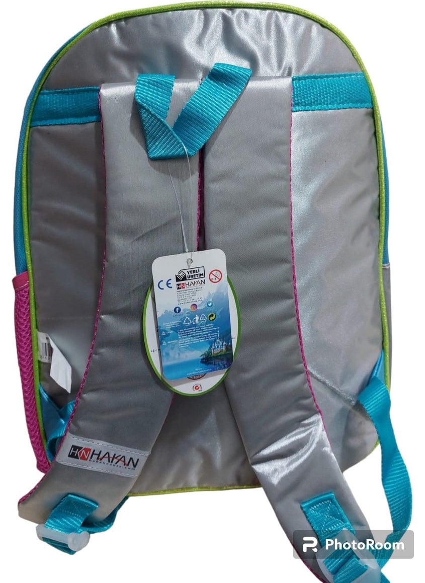 Hakan Çanta Hakan Bag Frozen Elsa School Bag Silvery Set  - Image 3