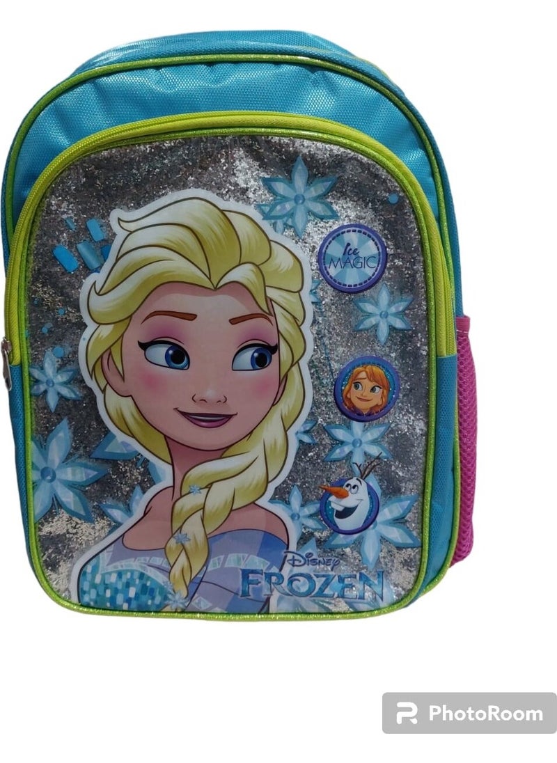 Hakan Çanta Hakan Bag Frozen Elsa School Bag Silvery Set  - Image 5