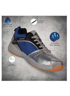 Nivia Appeal Non-Marking Badminton Shoes | Material: Synthetic | For Men & Boys | Lightweight | Breathable mesh with PU Coated | Flexibility and Stability | Ideal for Sports  - Image 2