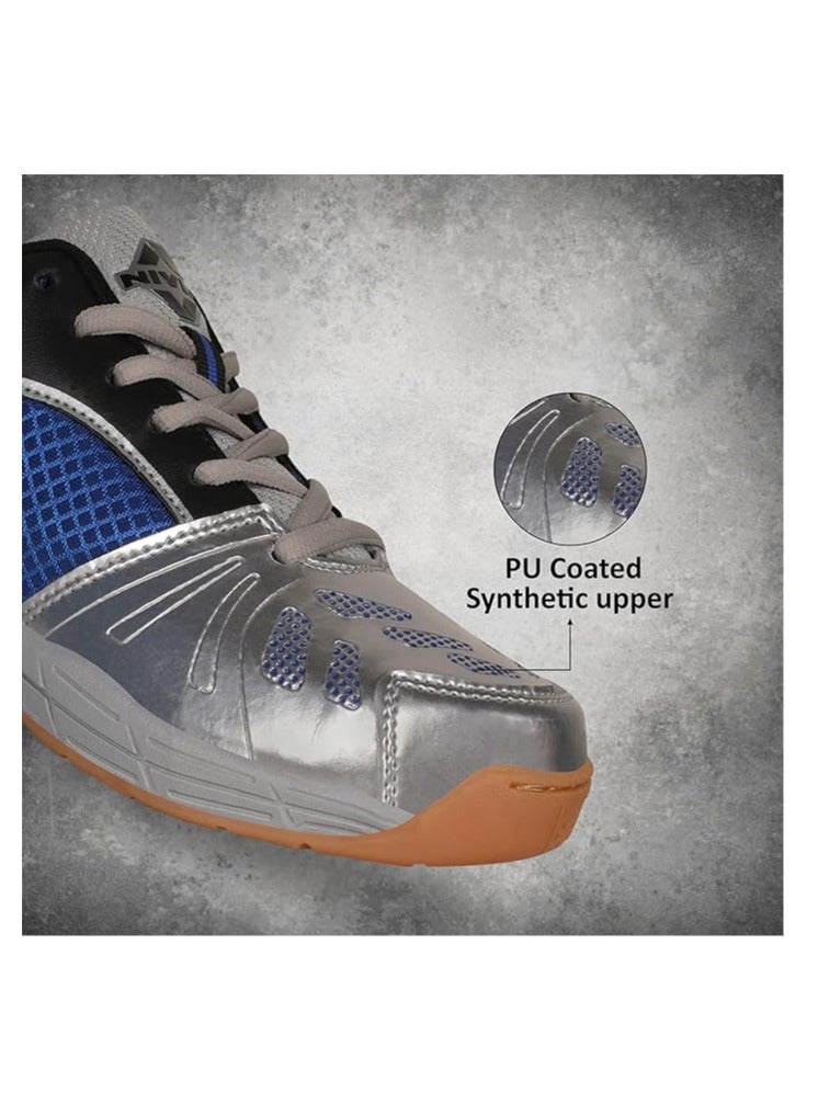 Nivia Appeal Non-Marking Badminton Shoes | Material: Synthetic | For Men & Boys | Lightweight | Breathable mesh with PU Coated | Flexibility and Stability | Ideal for Sports - Image 3