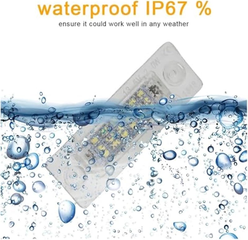 DEMULAX 12V Car License Plate Lights - Image 3